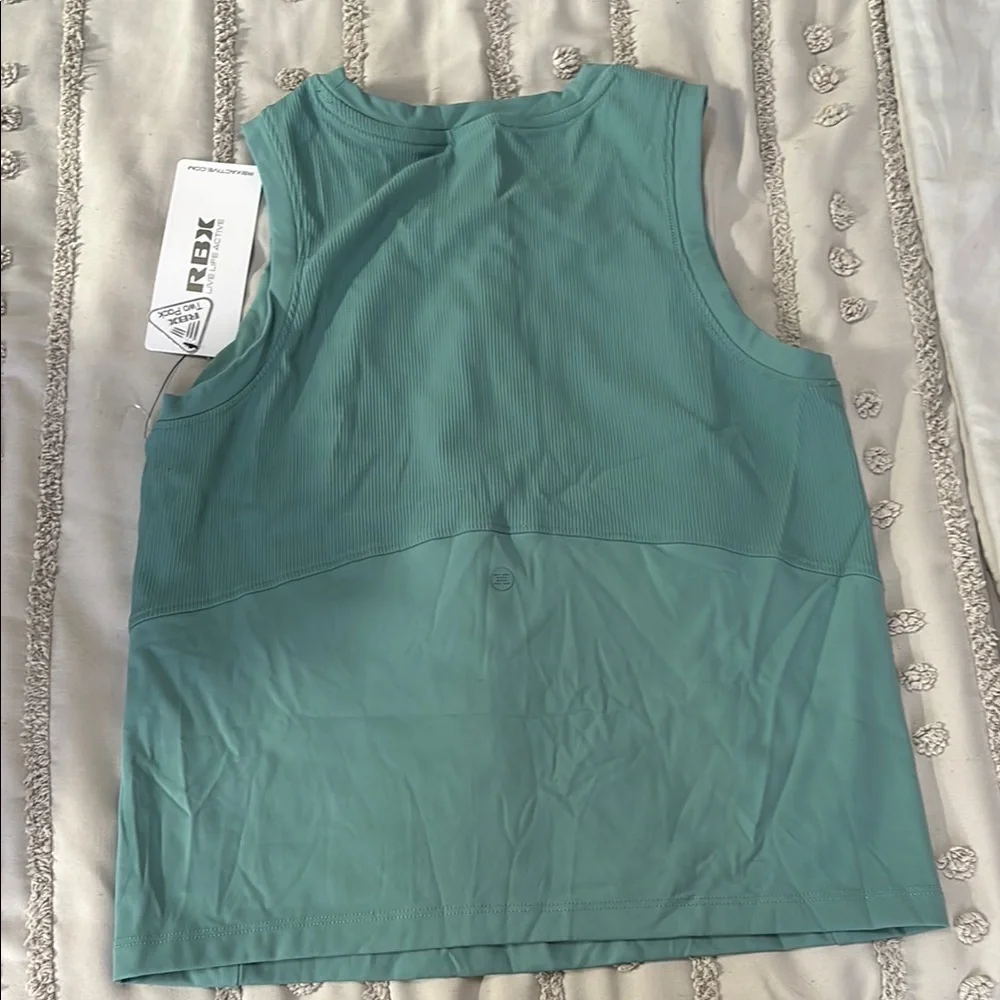 RBX Women's Teal Tank Top - Picture 2 of 2